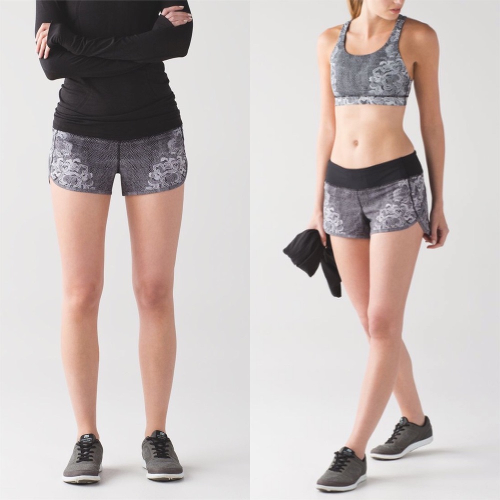 RARE Lululemon Speed Short Sz 10 - Picture 2 of 9